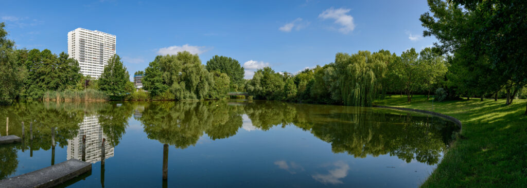 blick auf fennpfulpark