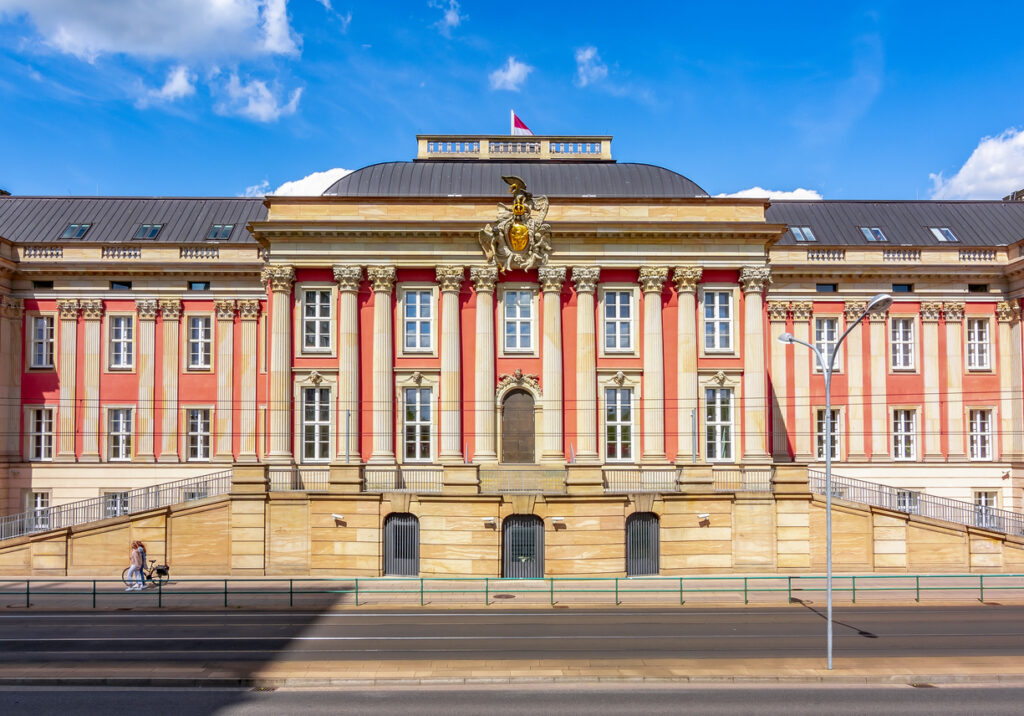 blick auf der potsdamer parlament